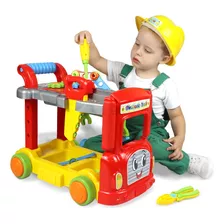 Brinquedo Kit Ferramenta Caminhão Mechanic Truck 36 Peças