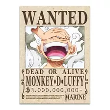 One Piece 1 Poster Luffy Envio Grati Wanted 2020 Busca