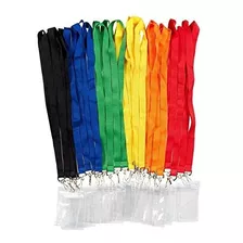 Juvale 24 Pack Neck Lanyards Con Estuches