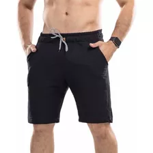 3 Bermudas Masculina , Moletom Premium, Ideal Academia Treno