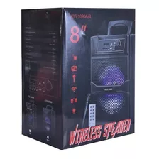 Bocina Mediana 8 Pulgadas Microfono Altavoz *soy Tienda*