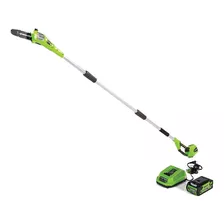 Sierra De Poste Greenworks, Inalámbrica, 40v, Batería De 2ah