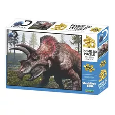 Puzzle Rompecabezas X 1000 Piezas Prime 3d Triceratops 16078