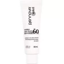 Protetor Solar Facial Fps 60 Antioxidante Rennova Soleil