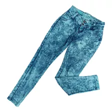 Calça Jeans Mxm Azul Desbotado Com Elastano Tamanho 44
