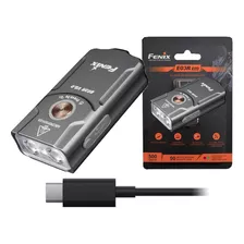 Linterna Llavero Fenix E03r V2.0 Usb-c 500 Lumens 90 Metros. Color De La Linterna Gris Color De La Luz Blanco