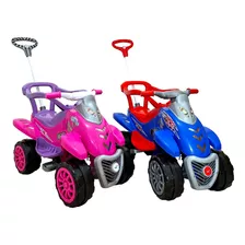 Carrinho De Passeio Pedal Cross Legacy Rosa E Azul Calesita