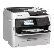 Multifuncional Epson Mono Workforce Pro Wf-m5799 Com Wifi Cor Cinza 110/220v