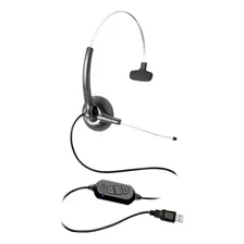 Kit 06 Unidades Headset Felitron Stile Compact Voip Usb-a