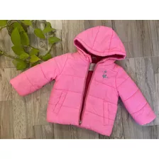 Campera Abrigada Color Rosa Chicle, Marca Urb Talle 12 Meses