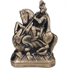 Estatueta Imagem De São Jorge 27,5 Cm - Santo - Religioso