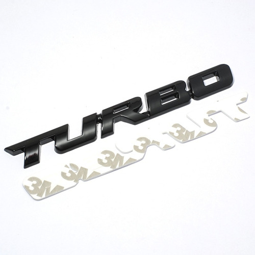 Emblema Turbo Letra Palabra Lateral O Cajuela Camioneta Foto 2