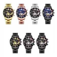 14 Relojes Genvea Hombre Automático Movimiento Cuarzo Regalo