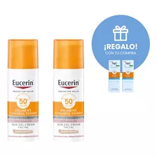 Combo X2 Eucerin Solar Fps50 Pigment Control Tono Medio 50ml