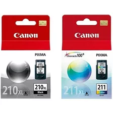 Kit Cartucho De Tinta Canon Pg-210xl Cl-211xl 