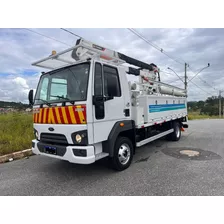 Ford Cargo 816 S Com Cesto Aéreo 