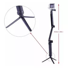 Bastão Monopod Retrátil Para Câmeras Sports