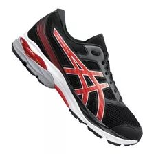 Tênis Asics 1011b2 Gel-shogun 3 Preto/vermelho Original C/nf