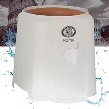 Suporte Para Galão De Água 10 / 20l Com Cuba De Barro Cor Branco