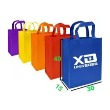 400 Bolsas Ecologicas Personalizada Con Logo