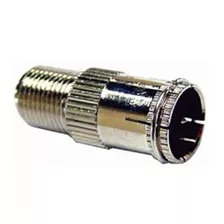 Conector F Rápido Macho Para Tv, Cctv Y Coaxial X 10unidades