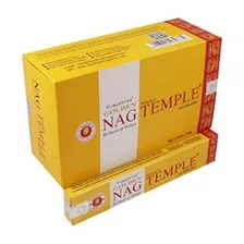 Incenso Vijayshree Golden Nag Templo Cx.12un.15g