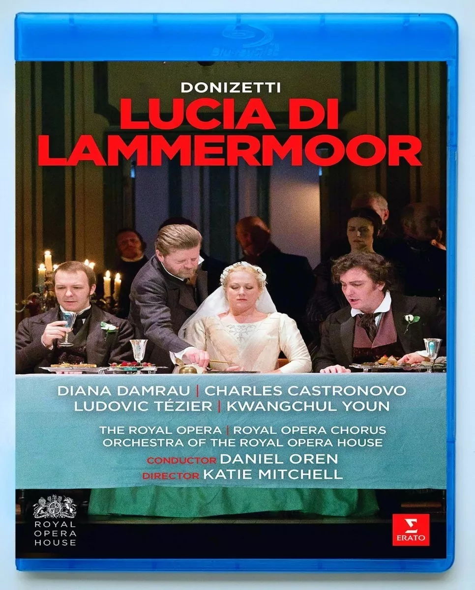 Donizetti Lucia Di Lammermoor Diana Damrau Blu Ray