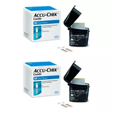 100 Tiras Reactivas Accu Chek Guide (2 Cajas X 50 C/u)