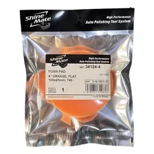 Pad De 4 Naranja Shinemate Corte Final De Poliespuma Orange