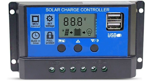 Regulador Panel Solar 20a 12v/24v