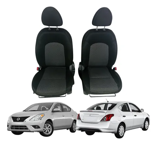 Par Banco Dianteiro Nissan Versa 2014 2019 Original Tecido