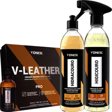 Vitrificador Couro V-leather Pro Higicouro Hidracouro Vonixx