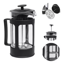 Cafeteira Francesa 600ml Leite Cremoso Cremeira Capuccino Cor Preto