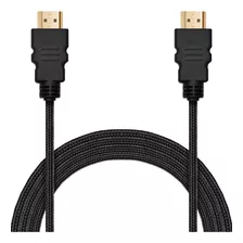 Cabo Hdmi 10 Metros 4k 1.4 Blindado C Filtro Revestido Nylon