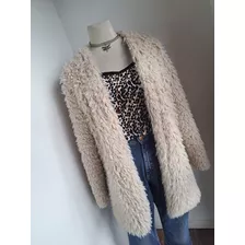 Saco Peludo Urban Mujer Talle L