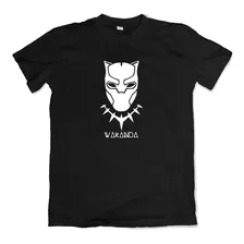 Camiseta Wakanda Colar Pantera Negra Filme 2022