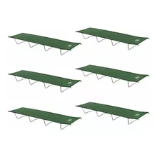 Set De 6 Catres Para Camping Kamp-rite Plegables Compactas