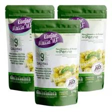 Macarrão Konjac Penne 270g - Konjac Massa Mf (kit Com 3)