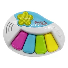 Piano Infantil Didactico Con Luces Y Sonidos Poppi 6745