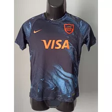 Camiseta Los Pumas Uar Nike Azul Para Niño, Talla L Niño