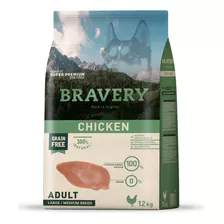 Bravery Chicken Adulto Large/medium Breeds 12kl