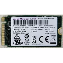 Disco Nvme 2242 Notebook Union Memory ( 128gb Ssd ) Pull New