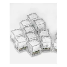 12 Cubos De Hielo Led Reutilizable Para Todo Tipo De Bebidas