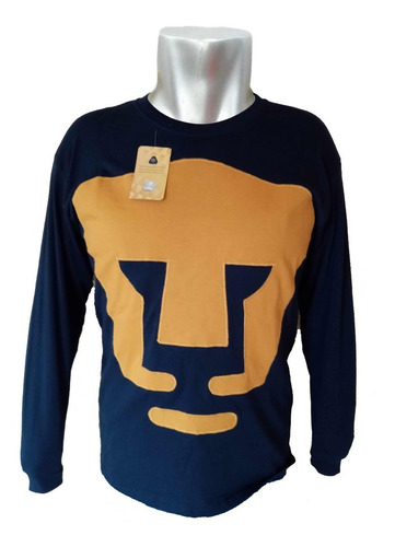 jersey pumas retro manga larga
