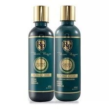 Kit Rp Matizador Robson Pelu Green Shampoo300ml + Máscara 