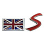 Emblema Rectangular Inglaterra Mini Cooper Land Rover Jaguar