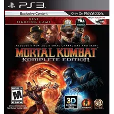 Mortal Kombat Komplete Edition ~ Videojuego Ps3 Español