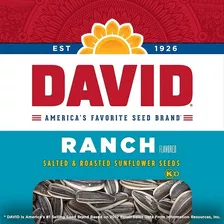 David - Semillas De Girasol Tostadas Y Saladas 12 Unidades