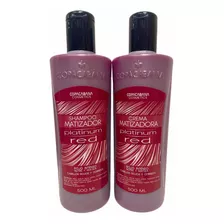 Shampu + Crema Matizador Rojo, Red 500 Ml