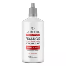 Fixador Henna P/ Sobrancelha Fixação Máxima La Benig 100ml Cor Para Qualquer Cores